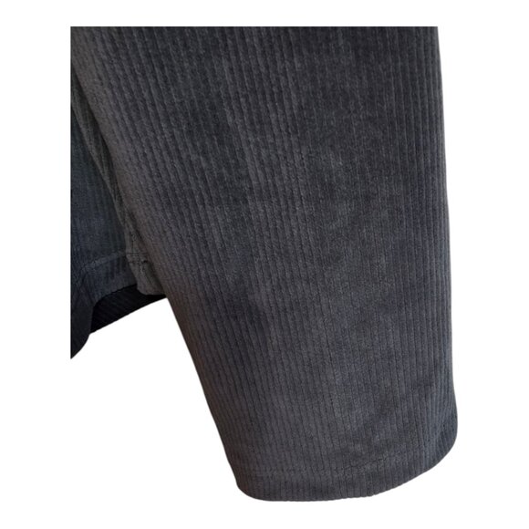 🔴 Liz Claiborne Women's Ribbed Henley Top Key Hole Front Grey X-Large - Picture 4 of 15